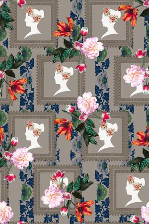 波西米亚印花华亿平台图片