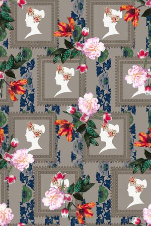 波西米亚印花华亿平台图片