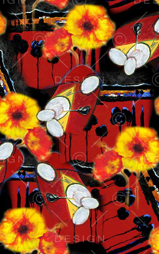 波西米亚印花华亿平台图片