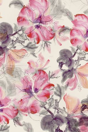 水彩印花华亿平台图片