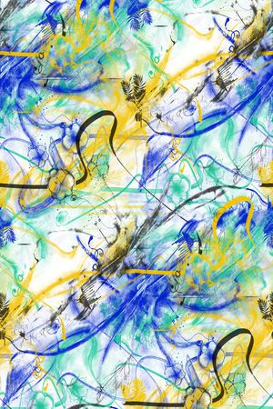 手绘印花华亿平台图片