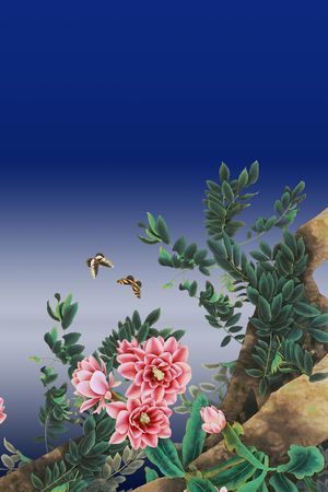 乱花印花华亿平台图片