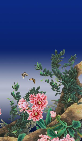 乱花印花华亿平台图片