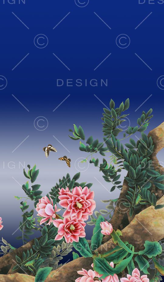 乱花印花华亿平台图片