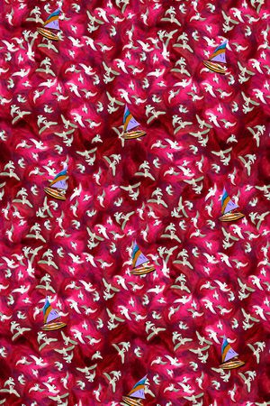 鸟印花华亿平台图片