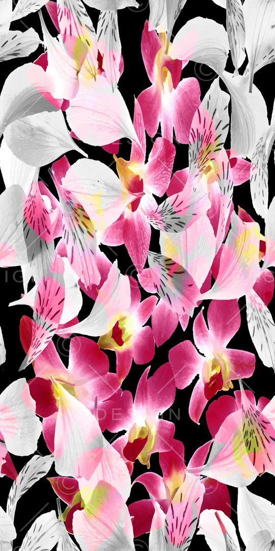 植物印花华亿平台图片