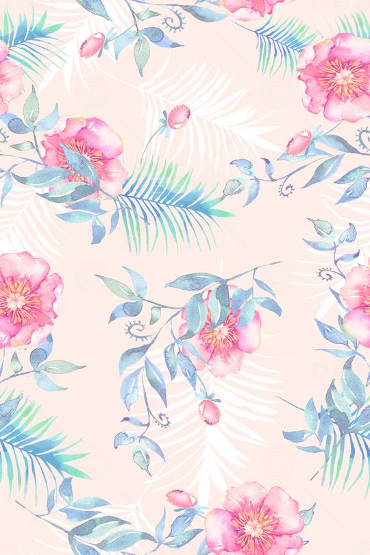 小清新印花华亿平台图片