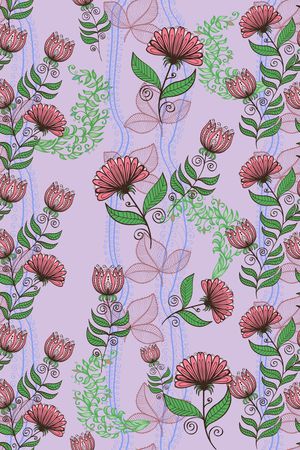 乱花印花华亿平台图片