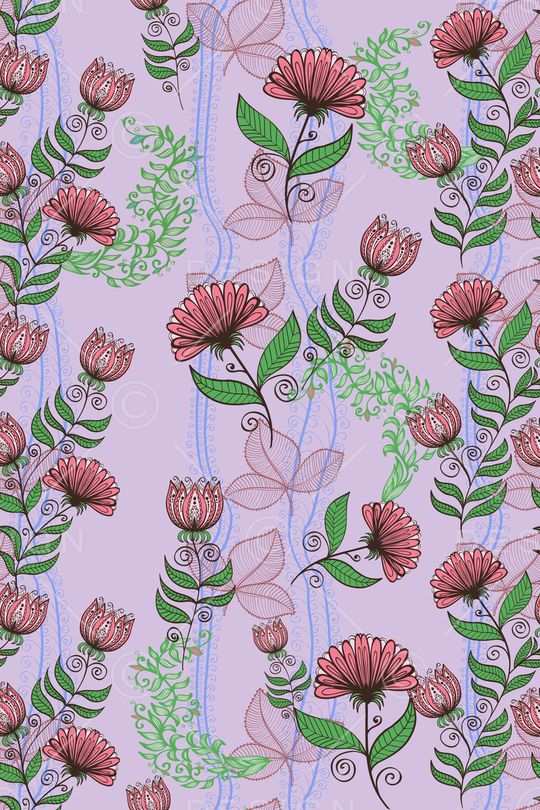 乱花印花华亿平台图片