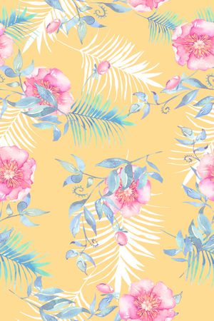 小清新印花华亿平台图片