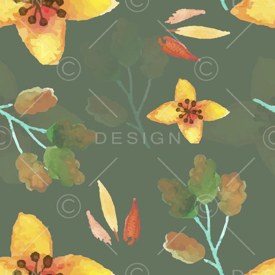 水彩印花华亿平台图片