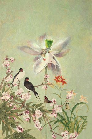 复古印花华亿平台图片