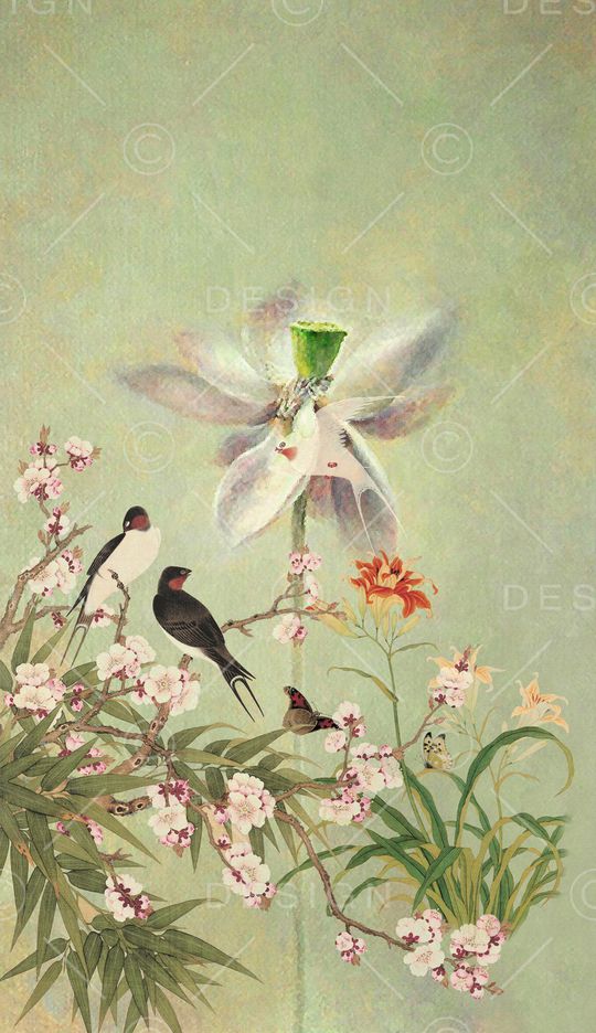 复古印花华亿平台图片