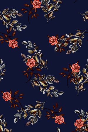 春夏清爽雪纺真丝棉丝巾布料泳装童趣印花印花华亿平台图片