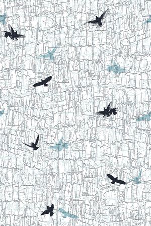 鸟印花华亿平台图片