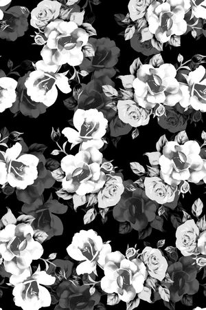 玫瑰印花华亿平台图片