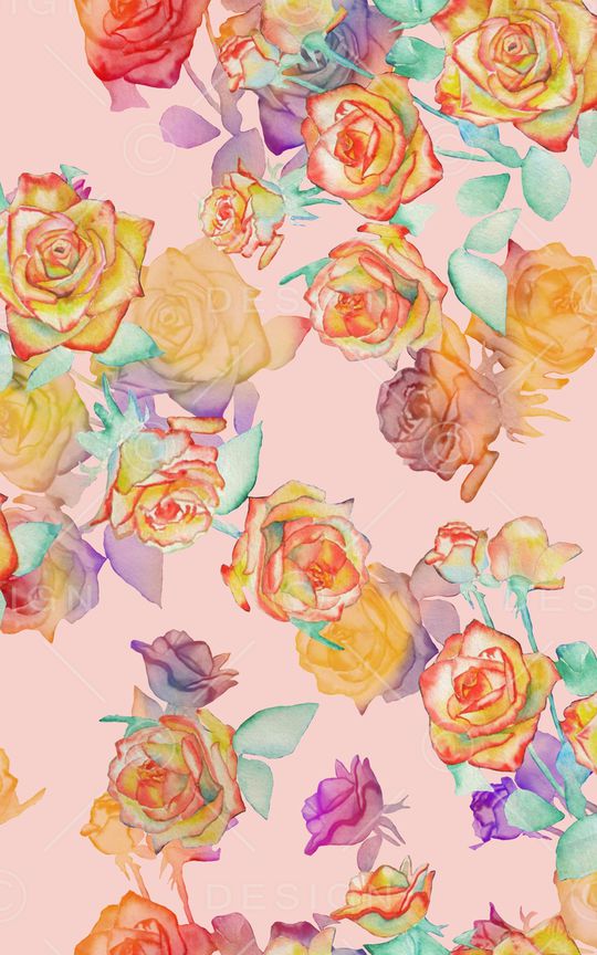 手绘印花华亿平台图片