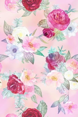 水彩印花华亿平台图片