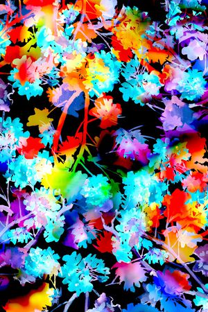 手绘印花华亿平台图片