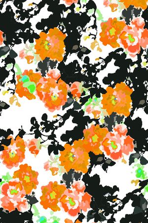 花朵印花华亿平台图片