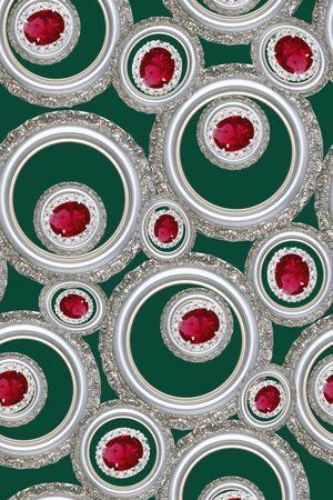 复古风格印花华亿平台图片