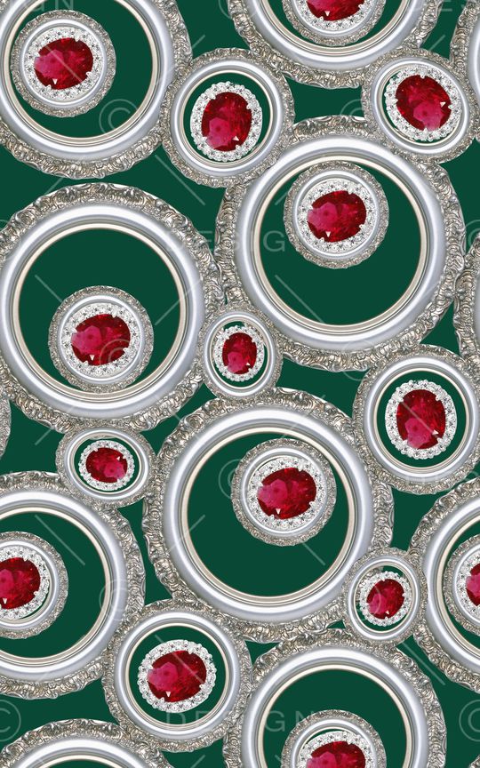 复古风格印花华亿平台图片