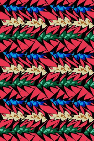 色块拼接印花华亿平台图片