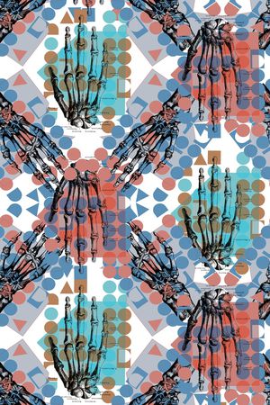 几何印花华亿平台图片