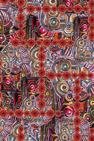 民族风印花华亿平台图片