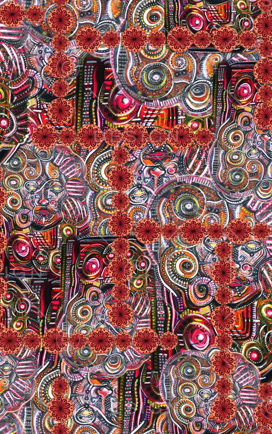 民族风印花华亿平台图片