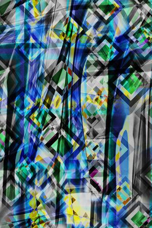 艺术彩色印花华亿平台图片