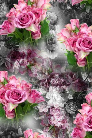 艺术彩色印花华亿平台图片