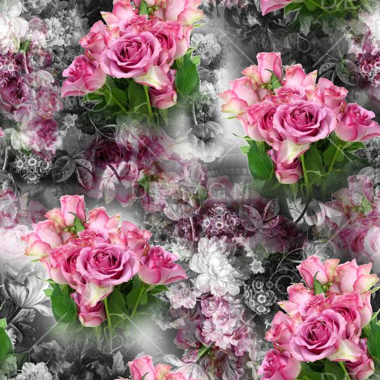 艺术彩色印花华亿平台图片