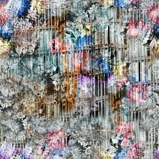 艺术彩色印花华亿平台图片