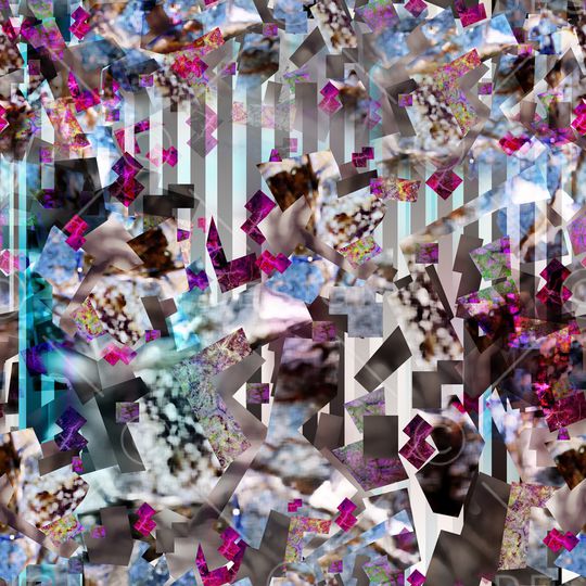 艺术彩色印花华亿平台图片