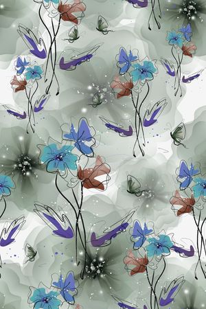 乱花印花华亿平台图片