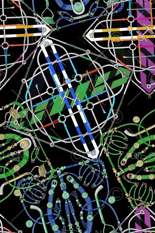 几何印花华亿平台图片