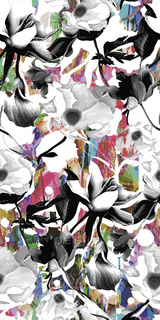 植物印花华亿平台图片