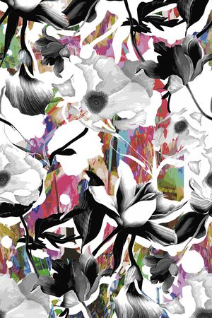 植物印花华亿平台图片