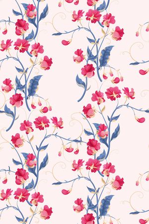 小碎花印花华亿平台图片