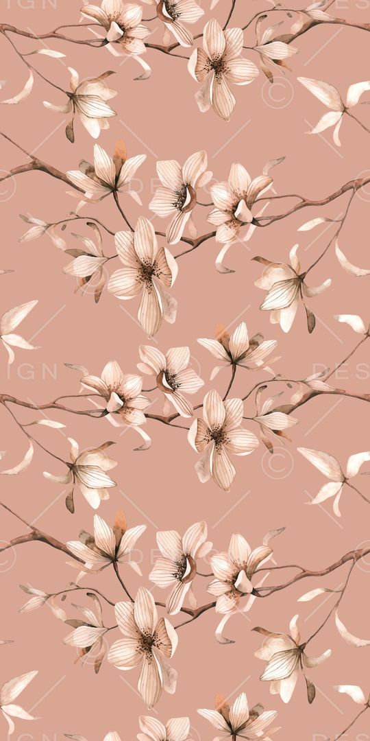 玉兰花印花华亿平台图片