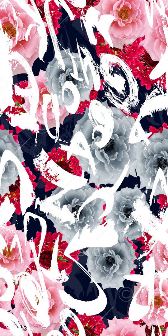 花朵印花华亿平台图片