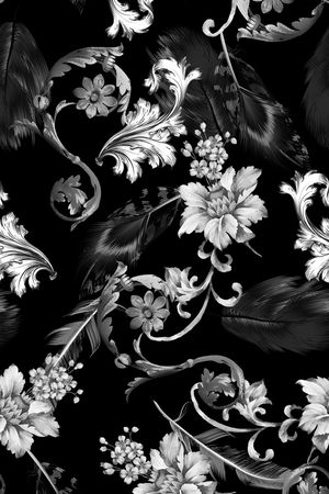 创意服装面料印花华亿平台图片