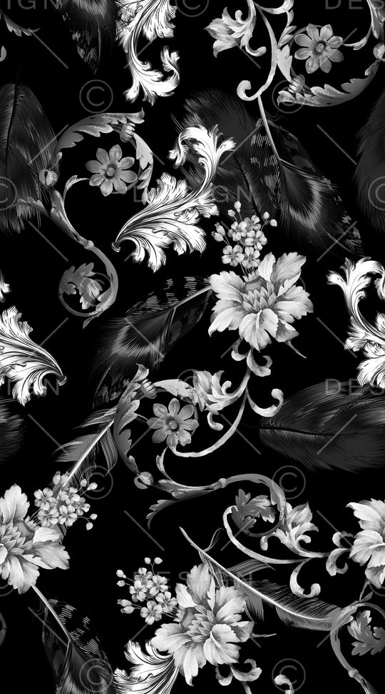 创意服装面料印花华亿平台图片