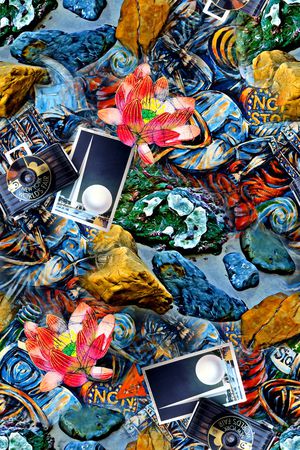 休闲印花华亿平台图片