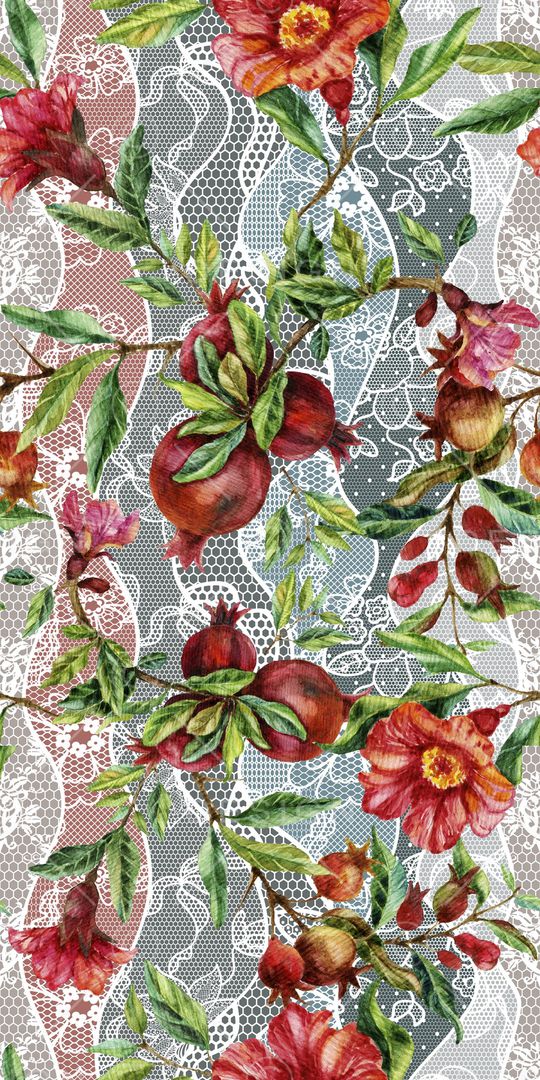 石榴印花华亿平台图片