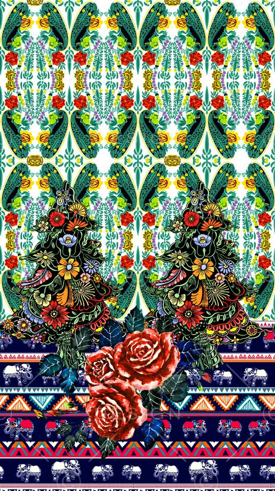 花纹印花华亿平台图片