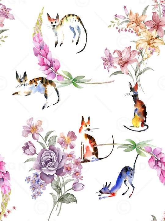 雏菊印花华亿平台图片