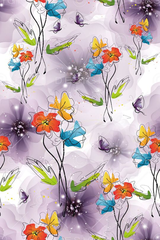 乱花印花华亿平台图片