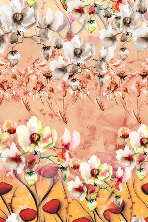 花朵印花华亿平台图片